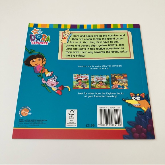 Nick Jr Dora The Explorer Paperback Books NWOT - Picture 4 of 6